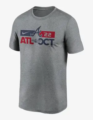 Nike Dri-FIT Team Agility Logo Franchise (MLB Atlanta Braves) Men's Polo.