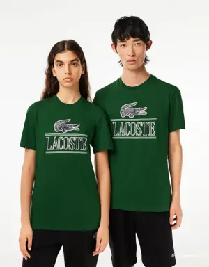 Lacoste Unisex Regular Fit Heavy Cotton Jersey T-Shirt