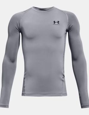 Boys' HeatGear® Armour Long Sleeve