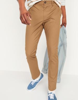 Skinny Ultimate Built-In Flex Chino Pants for Men brown
