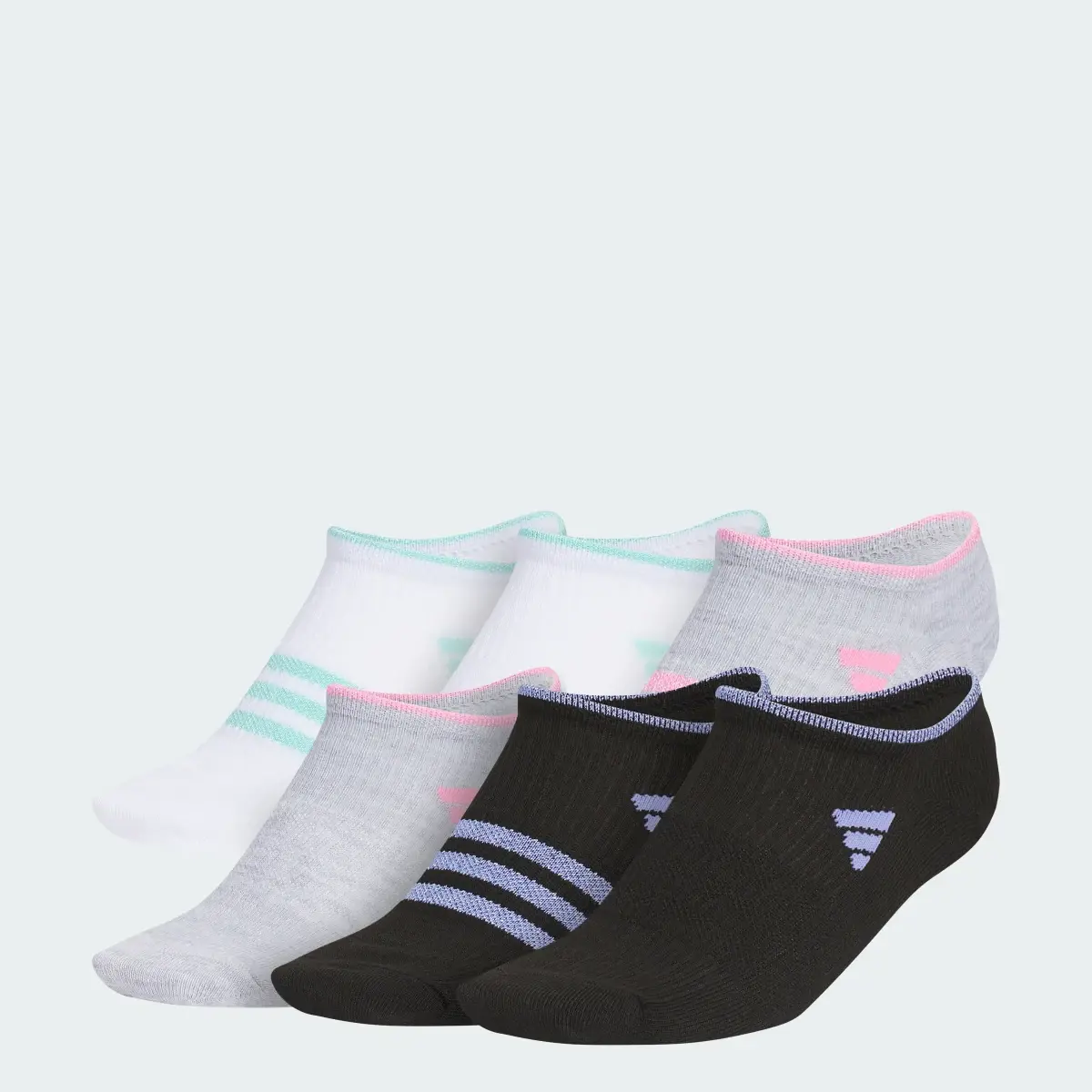 Adidas Superlite 3.0 6-Pack No-Show Socks Kids. 1