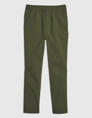 Kids Recycled Hybrid Pull-On Pants green