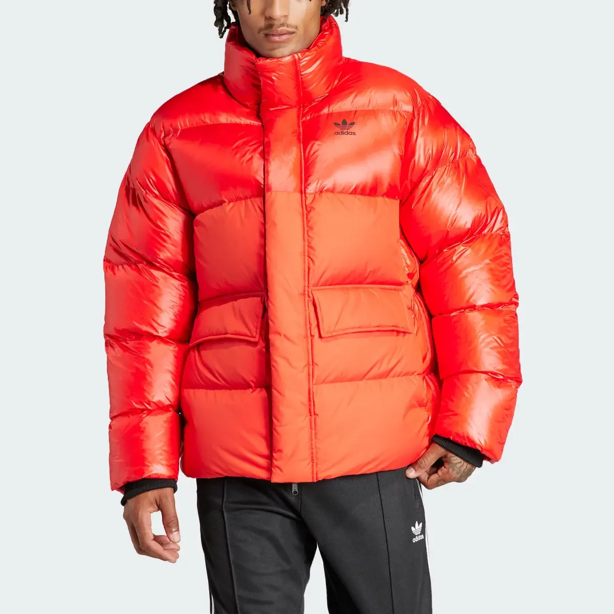 Adidas Midweight Down Puffer Jacket. 1