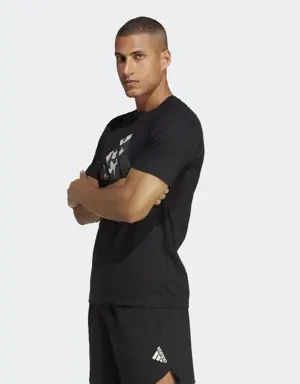 Adidas Train Essentials Seasonal Logo Training Tee. 3 Adidas Train Essentials Seasonal Logo Training Tee. 3