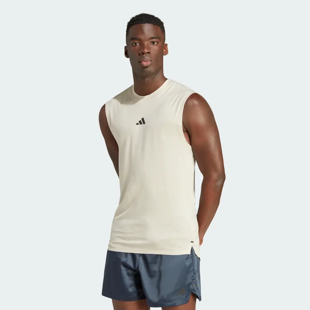 Adidas Camiseta sin mangas Power Workout. 2