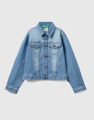 "eco-recycle" jean jacket