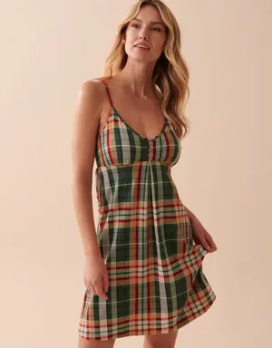 Super Soft Plaid Nightie