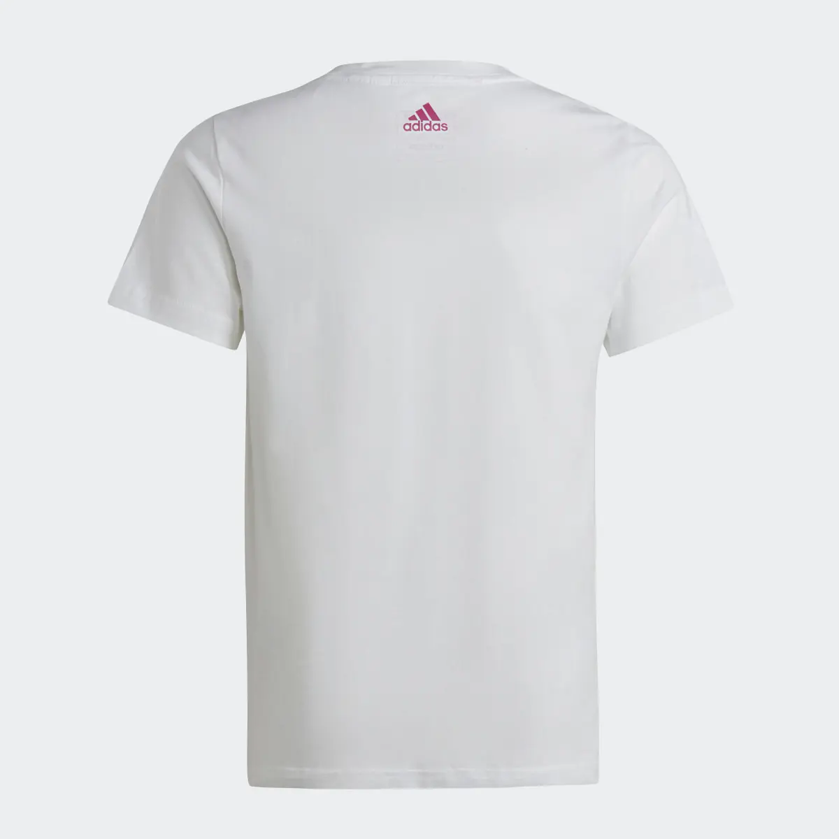 Adidas Playera Essentials Logo Linear Algodón Ajuste Ceñido. 2