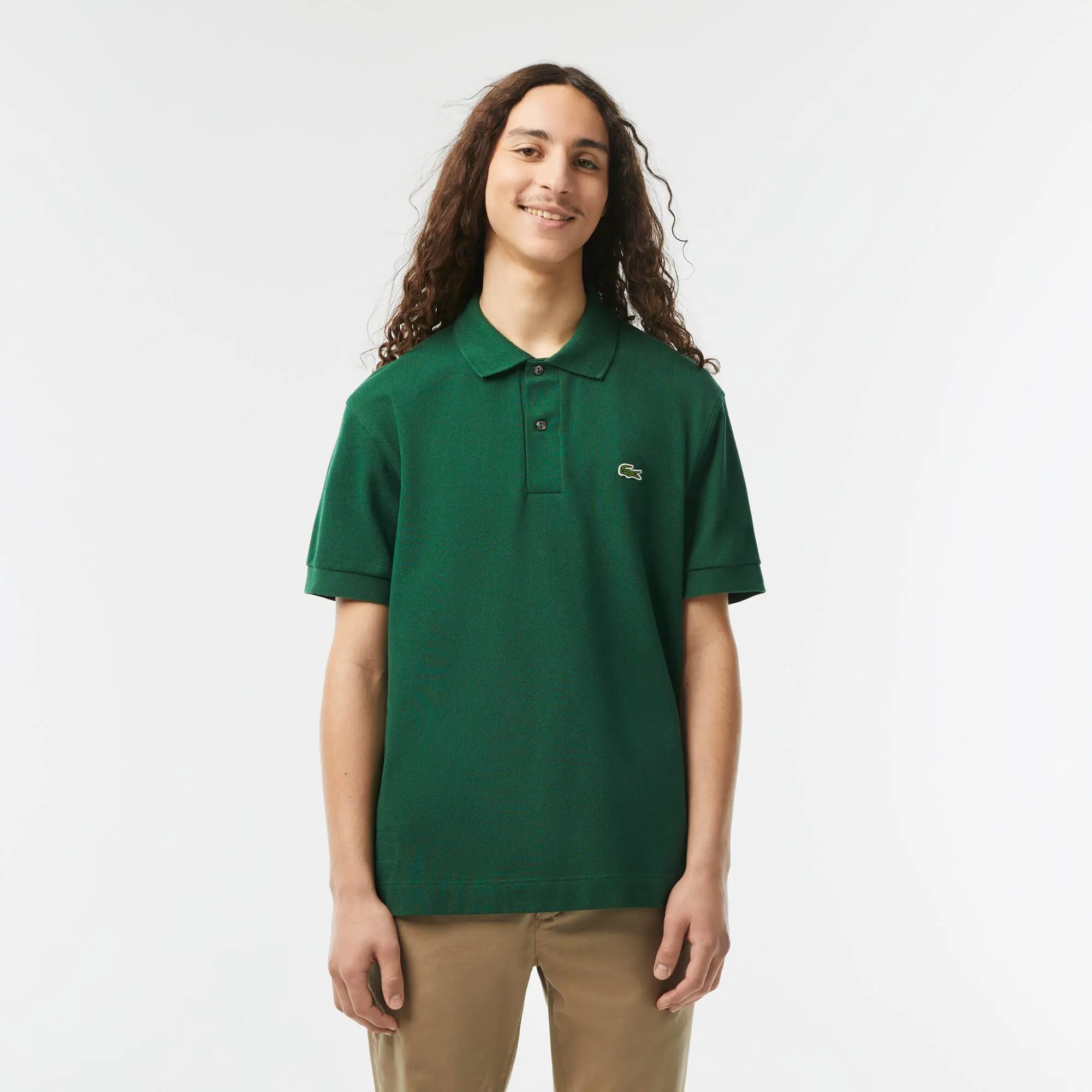 Lacoste Men's Classic Fit Heavy Cotton Piqué L.12.21 Polo. 1 Lacoste Men's Classic Fit Heavy Cotton Piqué L.12.21 Polo. 1