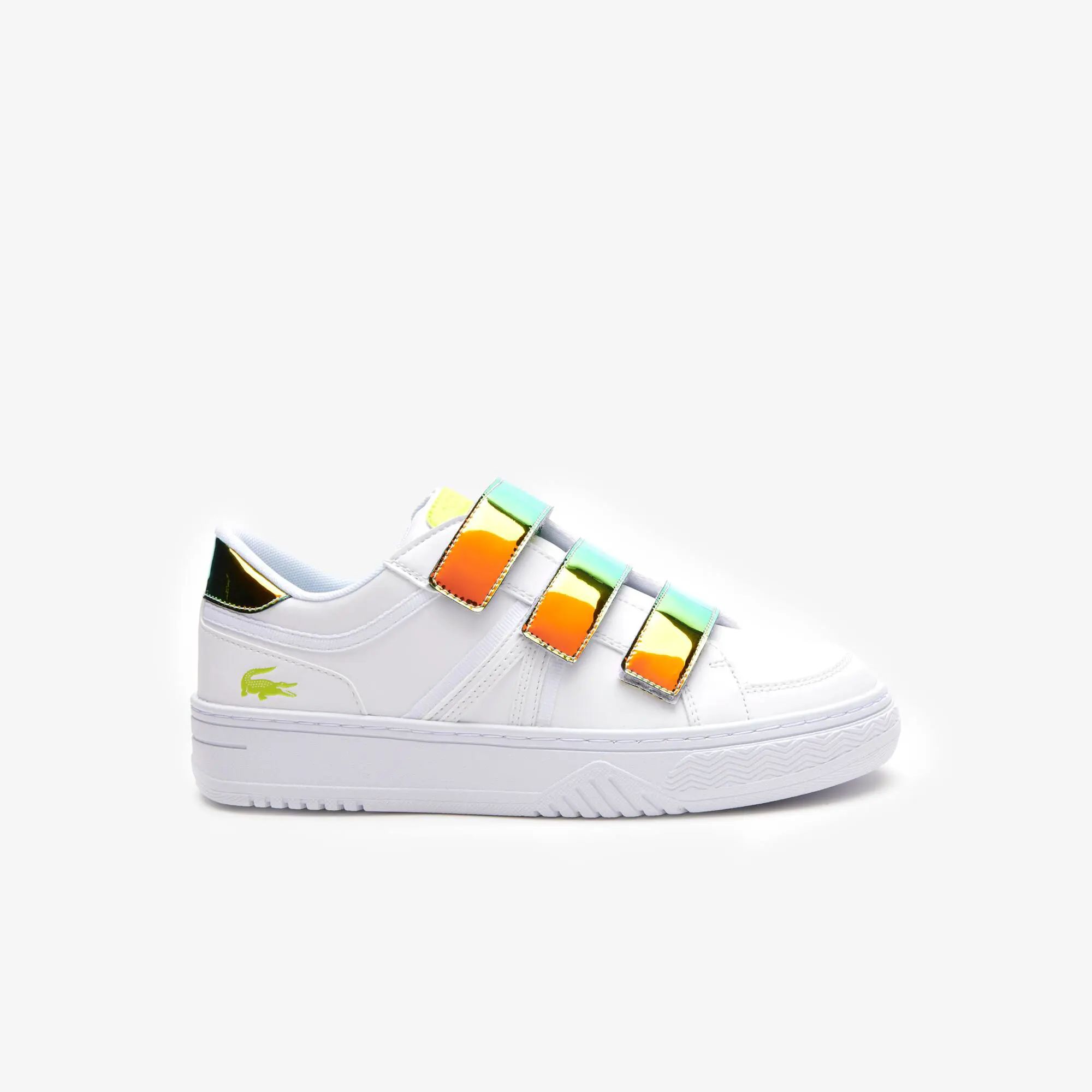 Lacoste Infants' Lacoste L001 Synthetic Colour Block Trainers. 1