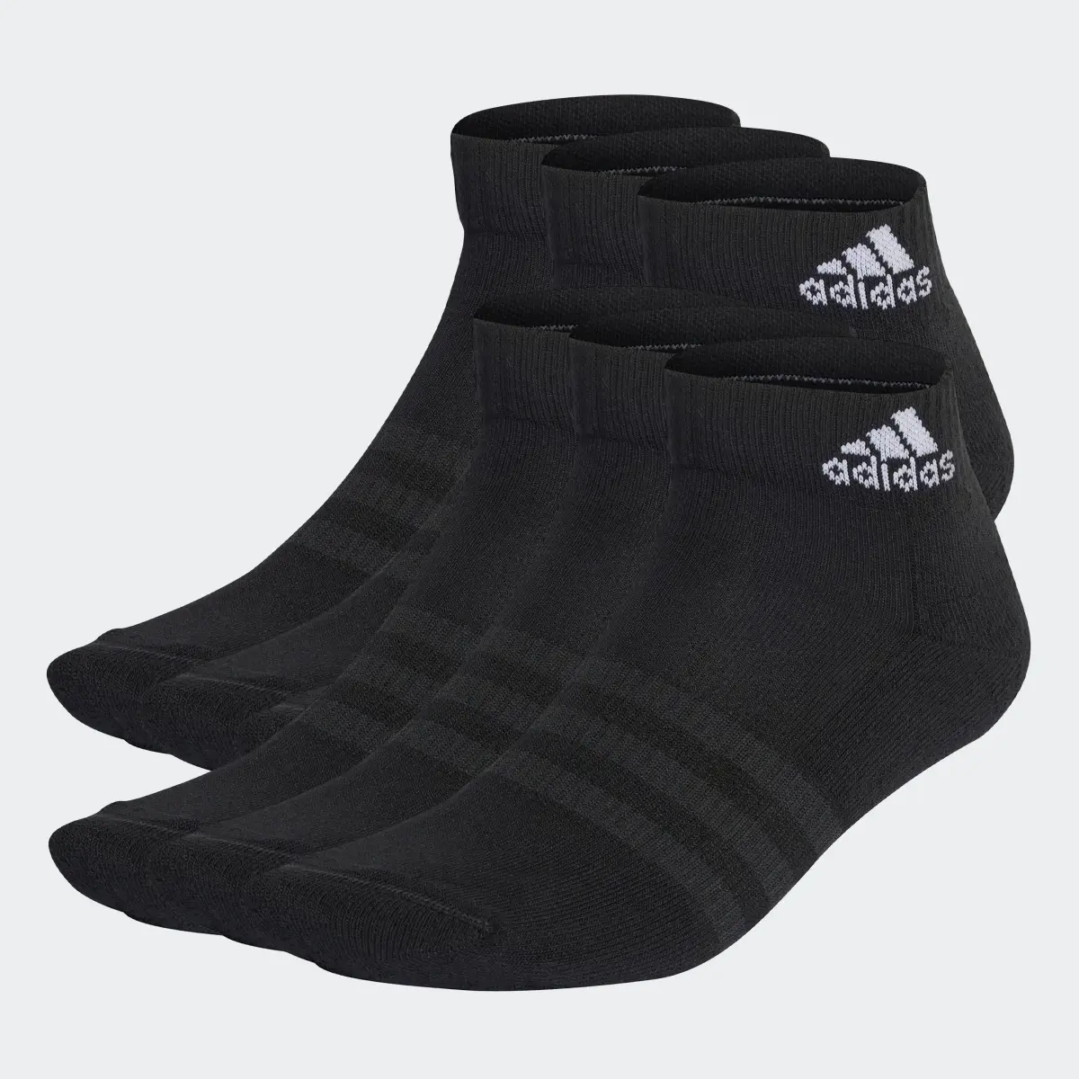 Adidas Cushioned Sportswear Ankle Socks 6 Pairs. 2