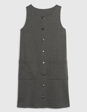 Kids Jumper Dress gray