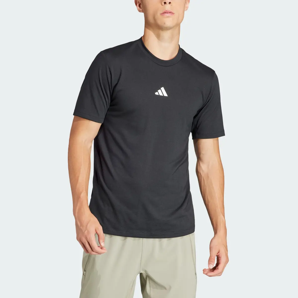 Adidas Playera Workout Logo. 1