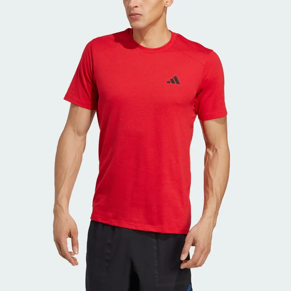 Adidas Train Essentials Prime Training Tee. 1