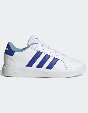 Adidas Grand Court Lifestyle Tennis Lace-Up Shoes. 2