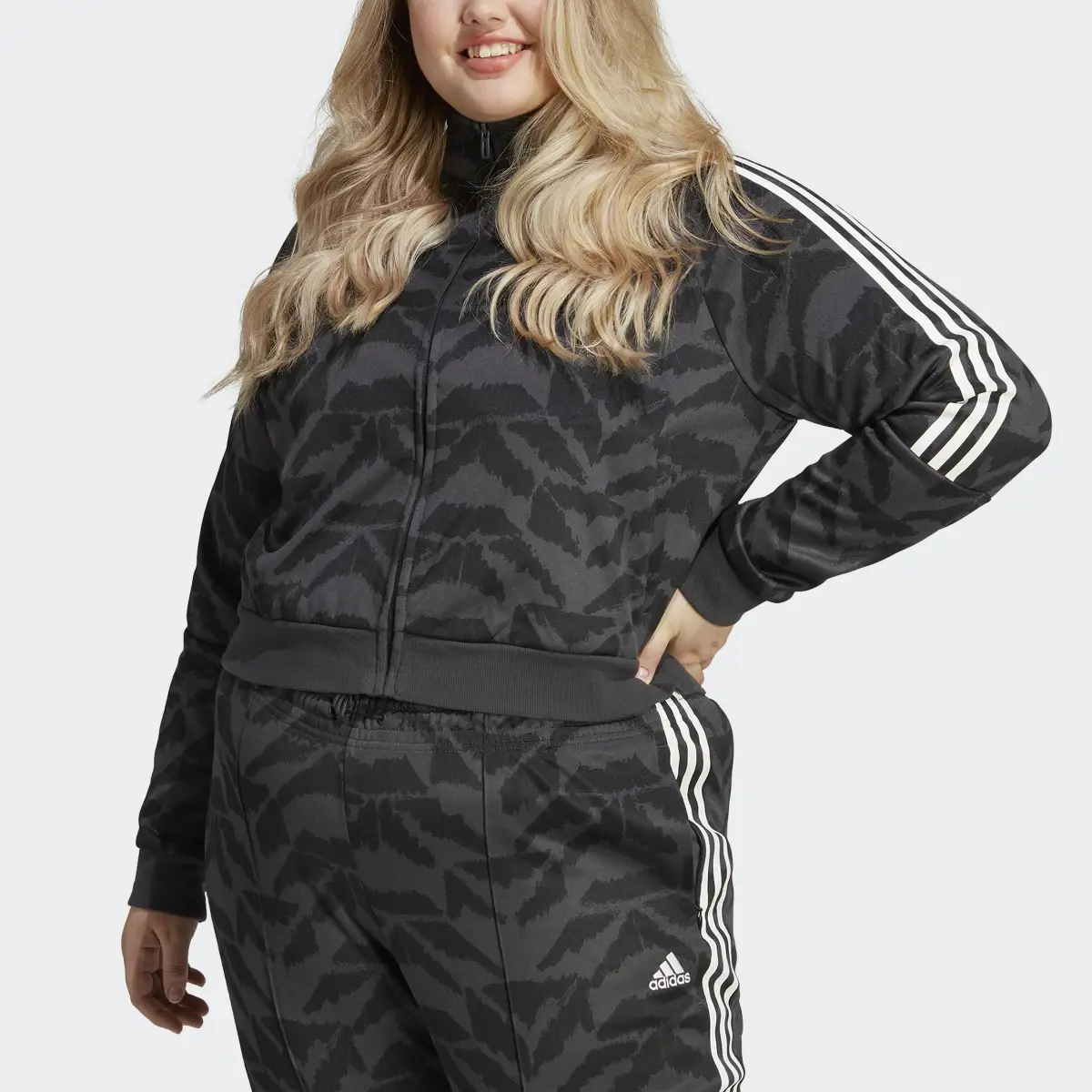 Adidas Tiro Suit Up Lifestyle Trainingsjacke – Große Größen. 1