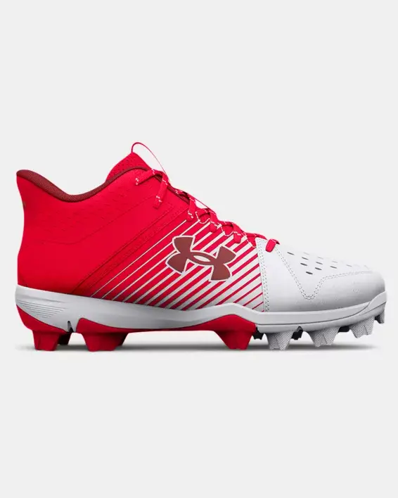 Under Armour Boys' UA Leadoff Mid RM Jr. Baseball Cleats. 1