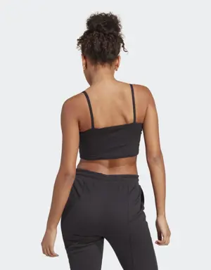 Adidas Débardeur d'inspiration corset avec imprimé adidas intégral. 3