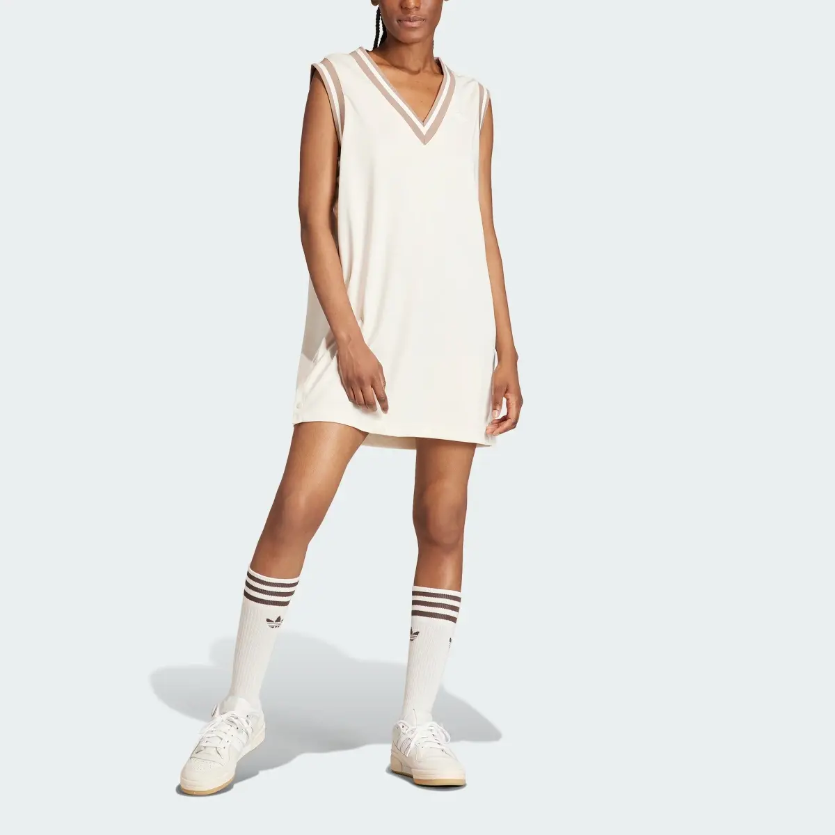 Adidas Vestido Adibreak Neutral Court. 1