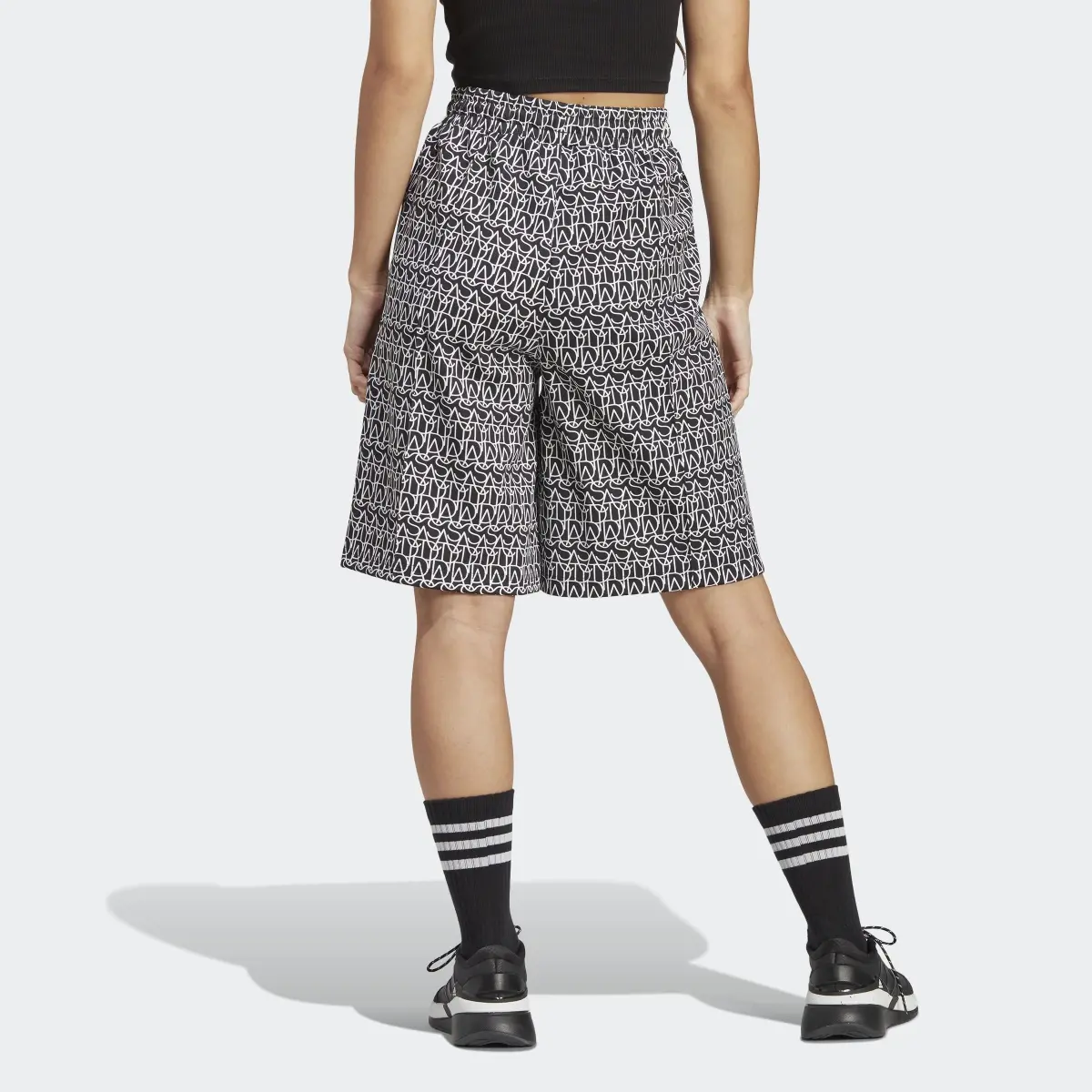 Adidas Jupe-culotte à imprimé intégral adidas. 2