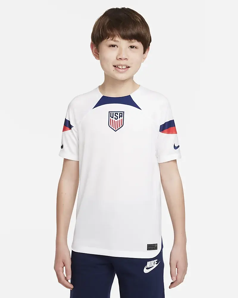 Nike USMNT 2022/23 Stadium Home. 1