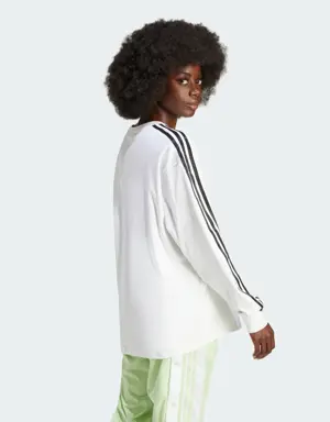 Adidas 3-Stripes Long Sleeve Tee. 2 Adidas 3-Stripes Long Sleeve Tee. 2