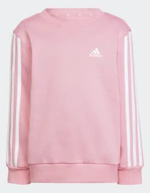 Essentials 3-Stripes Crewneck Sweatshirt