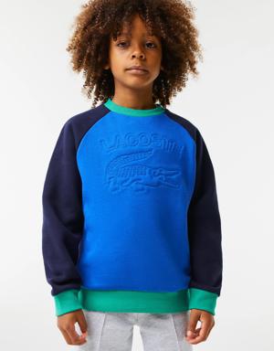 Kids' Branded Colorblock Sweatshirt