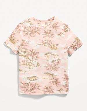 Unisex Printed Short-Sleeve T-Shirt for Toddler multi