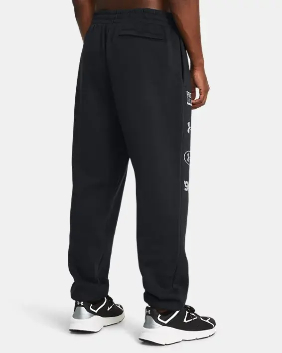 Under Armour Men's UA Icon Fleece Puddle Pants. 2