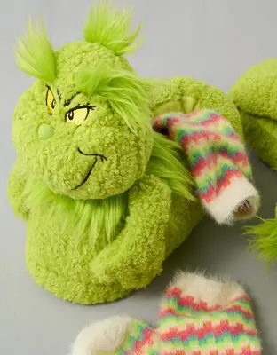 American Eagle Grinch Slippers - 4412_6287_300