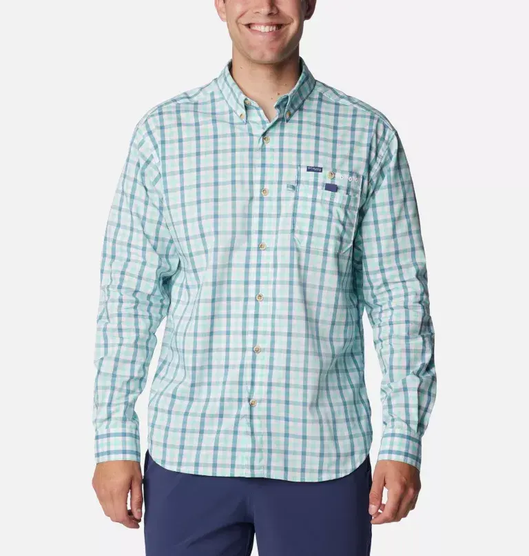 Columbia Men's PFG Super Bonefish™ Long Sleeve Shirt. 1