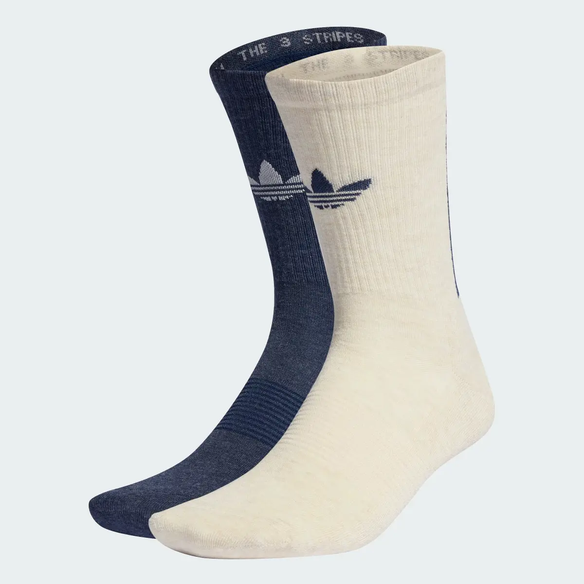 Adidas Trefoil Premium Crew Socks 2 Pairs. 1