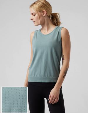 Athleta In Motion Seamless Tank green