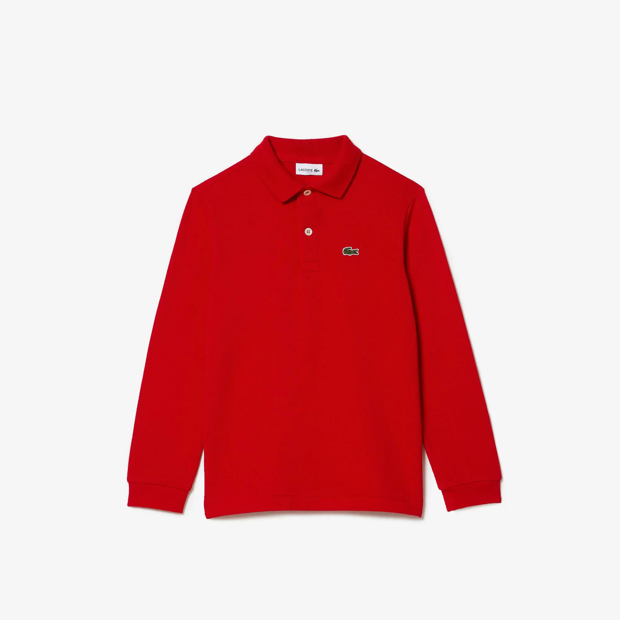 Lacoste Kids' Lacoste Regular Fit Petit Piqué Polo Shirt. 2