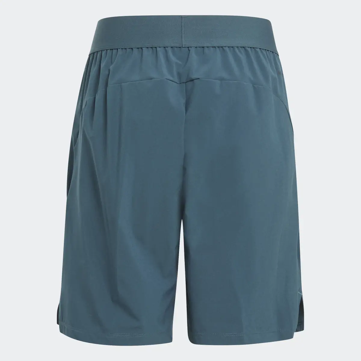 Adidas Short en toile Train Icons AEROREADY Logo. 2