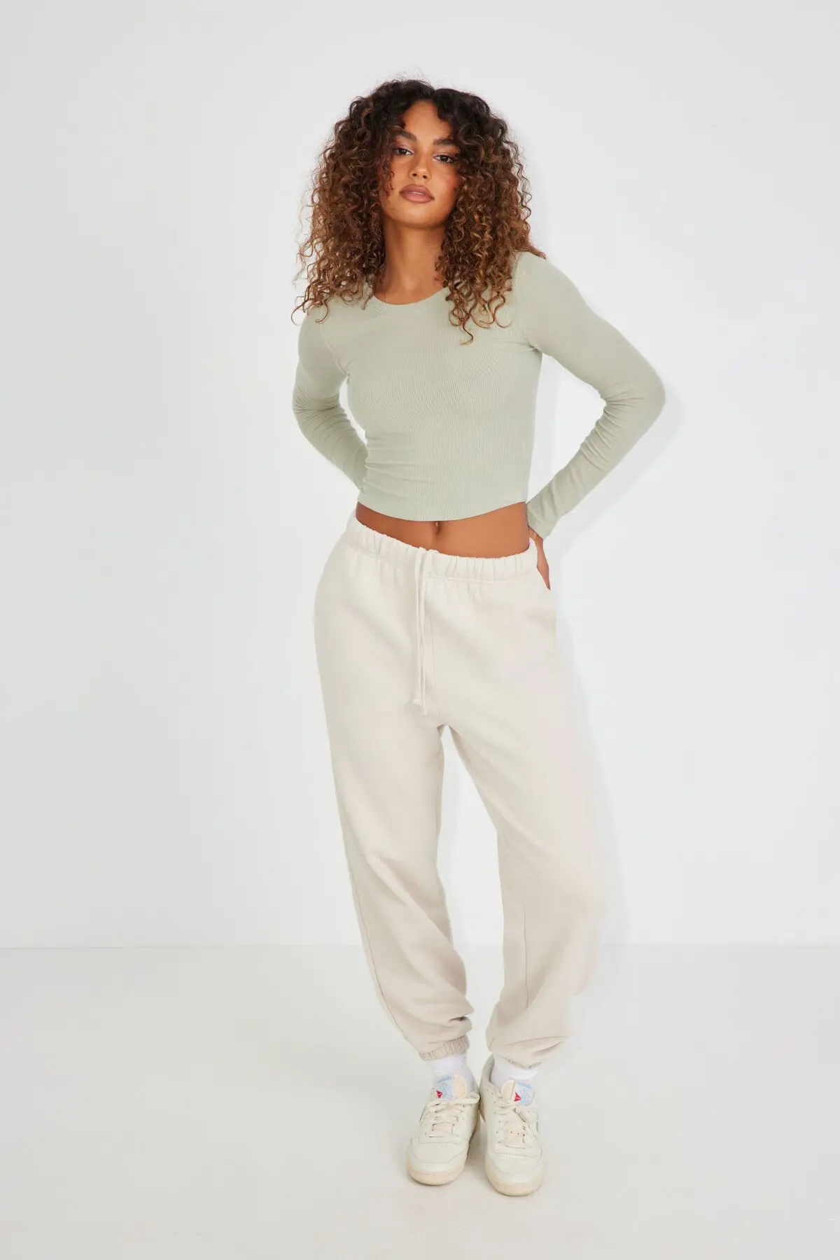 Garage Kimmy Long Sleeve Crewneck Top. 2