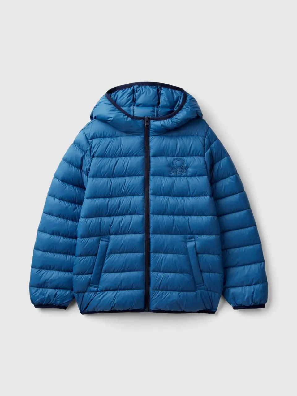 Benetton padded jacket with hood. 1