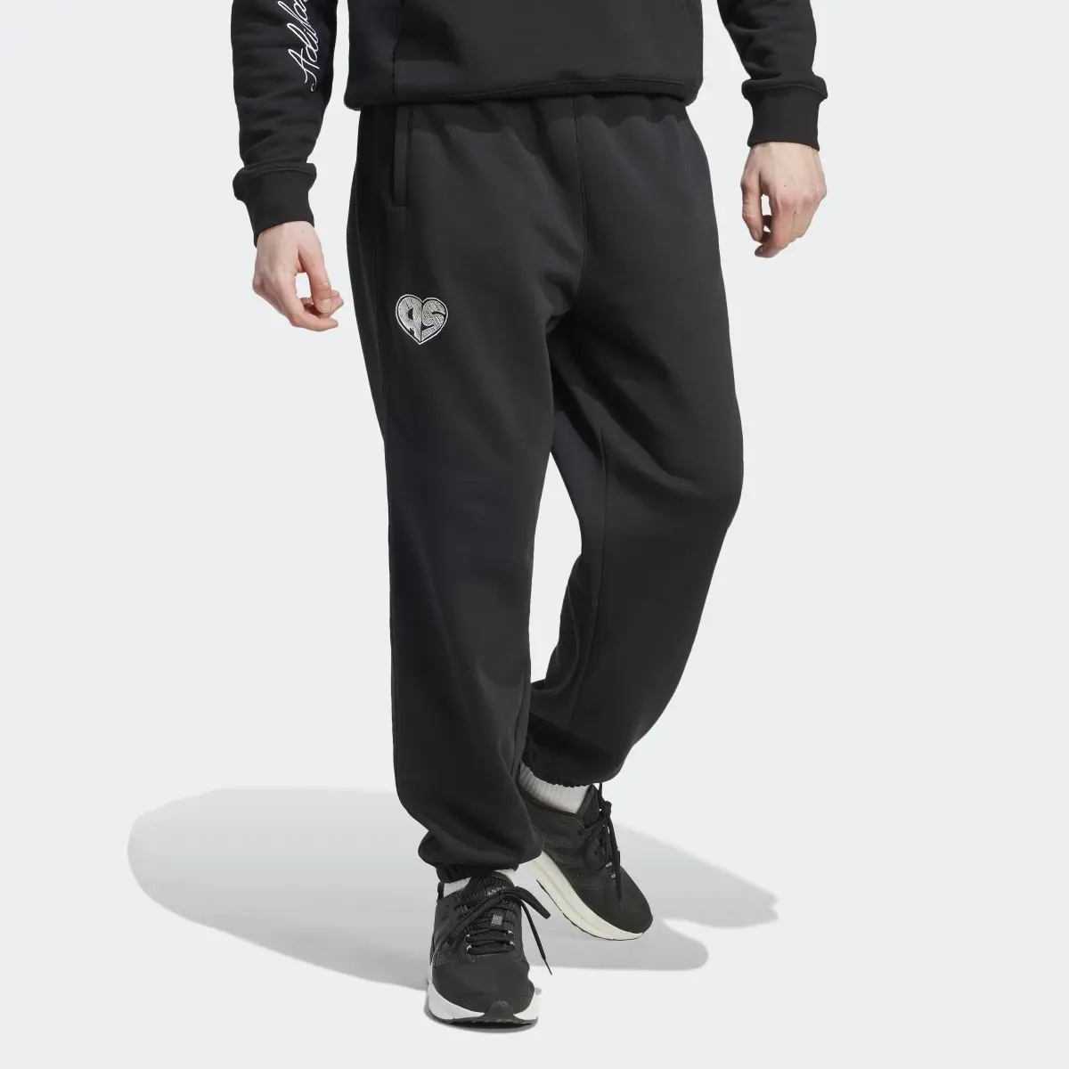 Adidas Scribble Fleece Joggers. 1