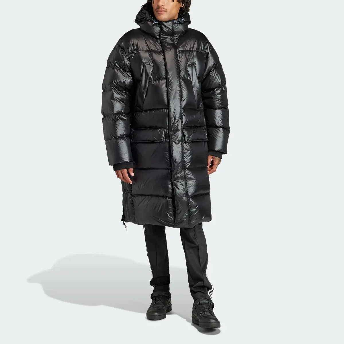 Adidas Giacca imbottita Long Puffer. 1