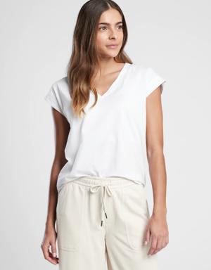 Athleta Avenue Tee white