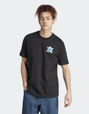 Adidas Graphics Cloudy Trefoil T-Shirt. 2 Adidas Graphics Cloudy Trefoil T-Shirt. 2