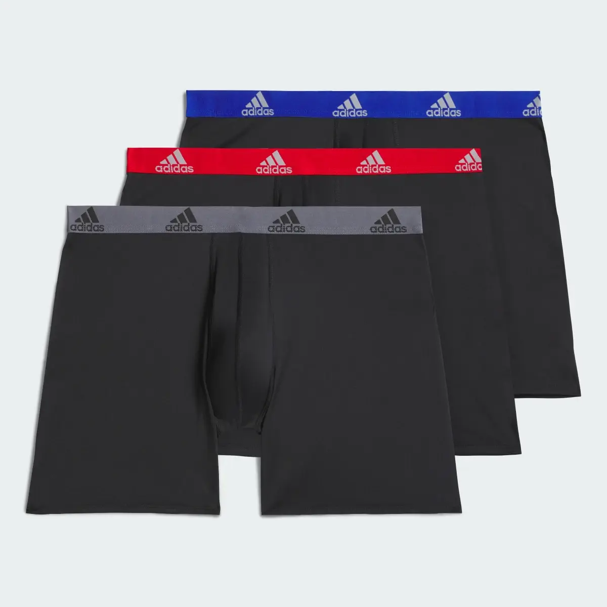 Adidas Performance Boxers Three-Pack (Big and Tall). 1