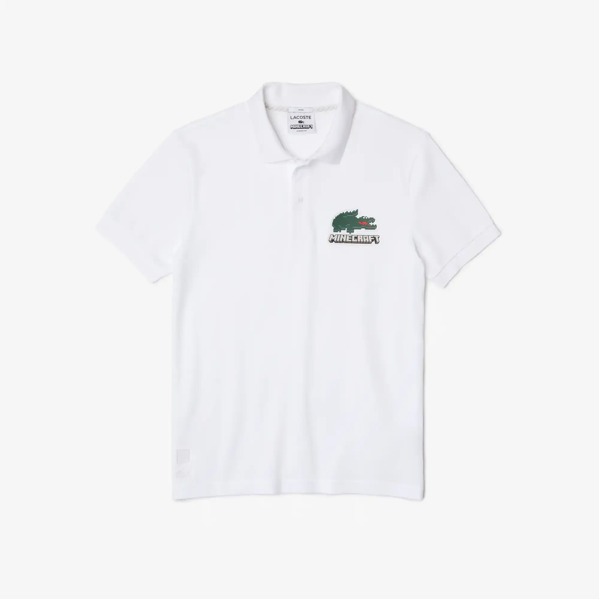 Lacoste Polo unisex Lacoste x Minecraft Classic Fit en algodón orgánico. 2 Lacoste Polo unisex Lacoste x Minecraft Classic Fit en algodón orgánico. 2