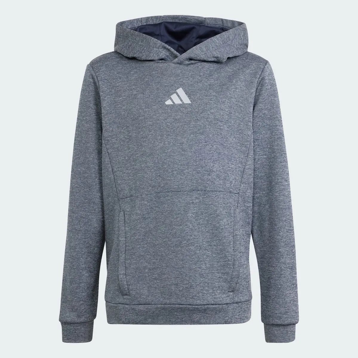 Adidas Felpa con cappuccio da allenamento AEROREADY Heather Junior. 1