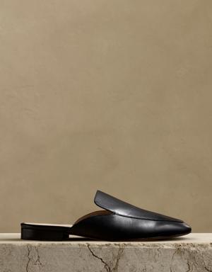 Bond Leather Mule black