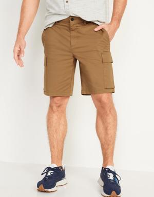 Slim Ultimate Tech Cargo Shorts -- 9-inch inseam brown