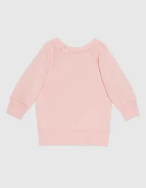 Baby printed cotton sweatshirt