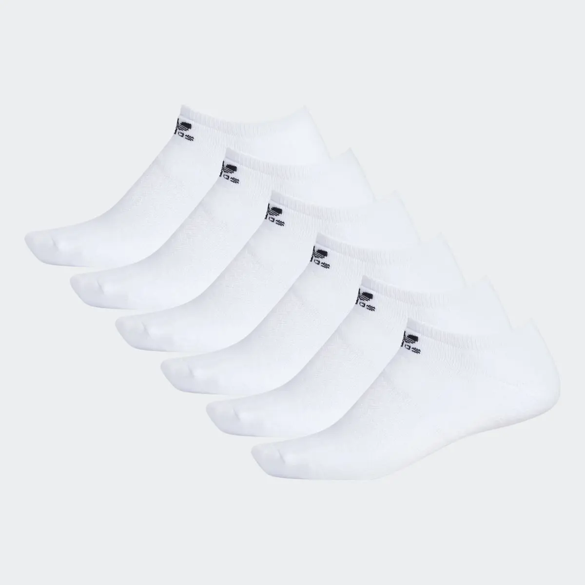 Adidas Trefoil No-Show Socks 6 pairs. 2