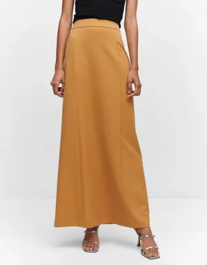 Mango Flowy long skirt